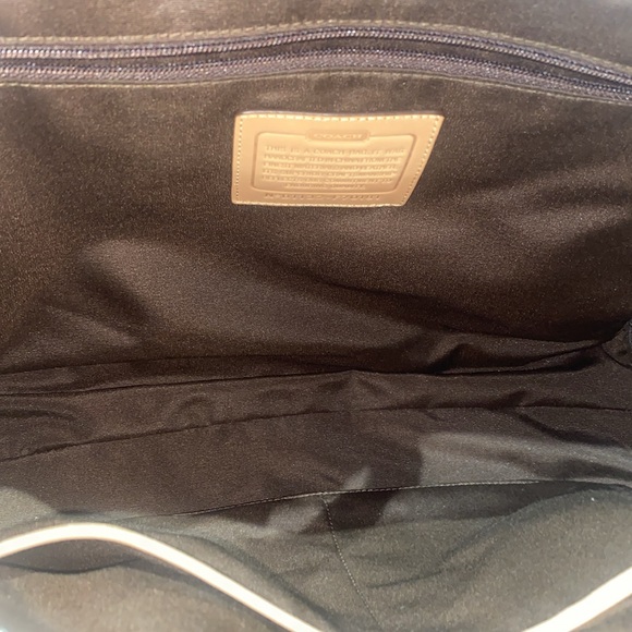 Coach F70181 signature Hudson Commuter Bag - Picture 10 of 13